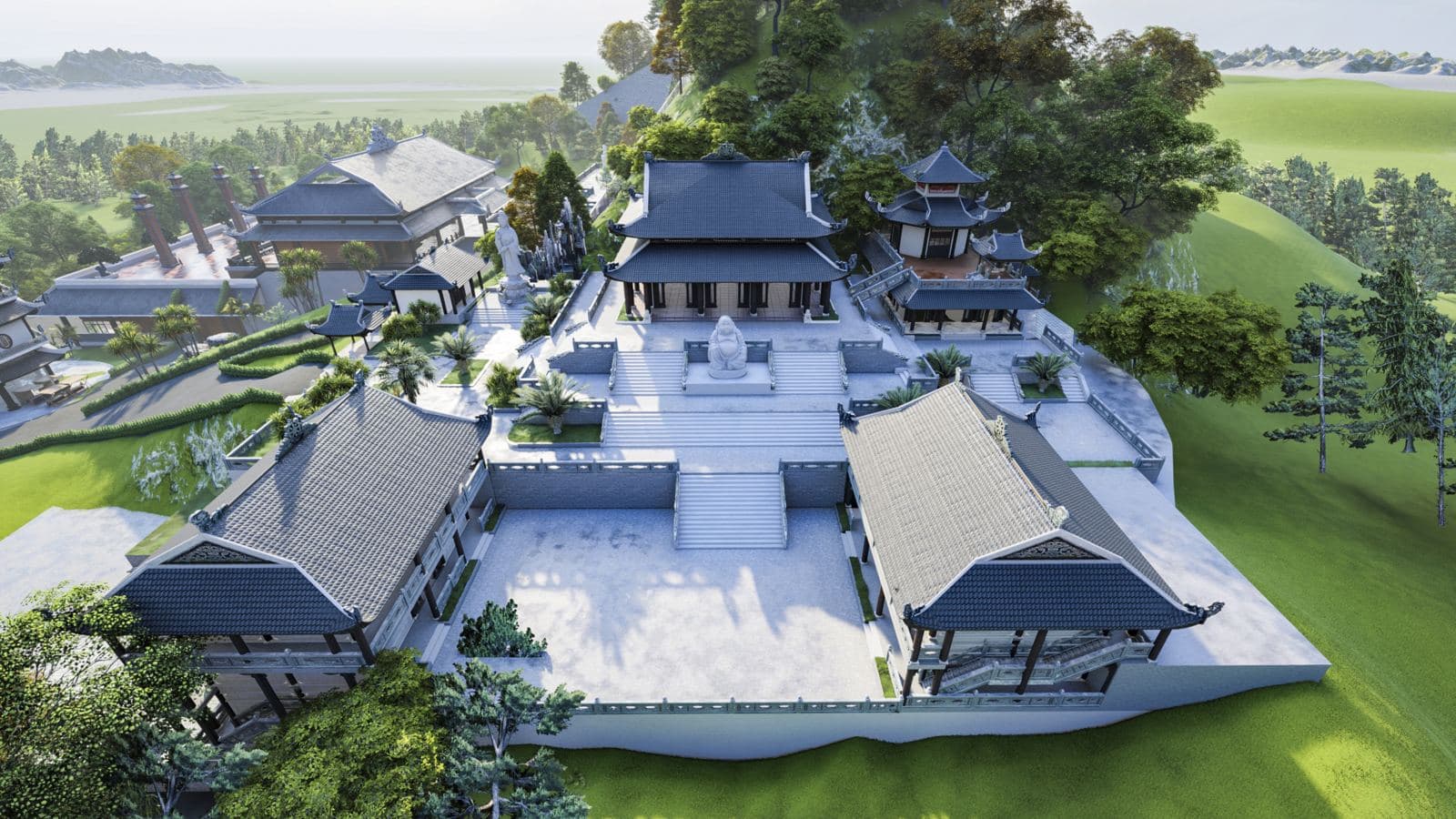 Khu tịnh xá Ngọc Tánh